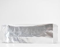 Plain Foil Hot Dog Bags