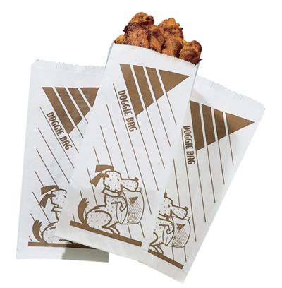 Doggie Bags Stock Printed - 5" x 3" x 12"